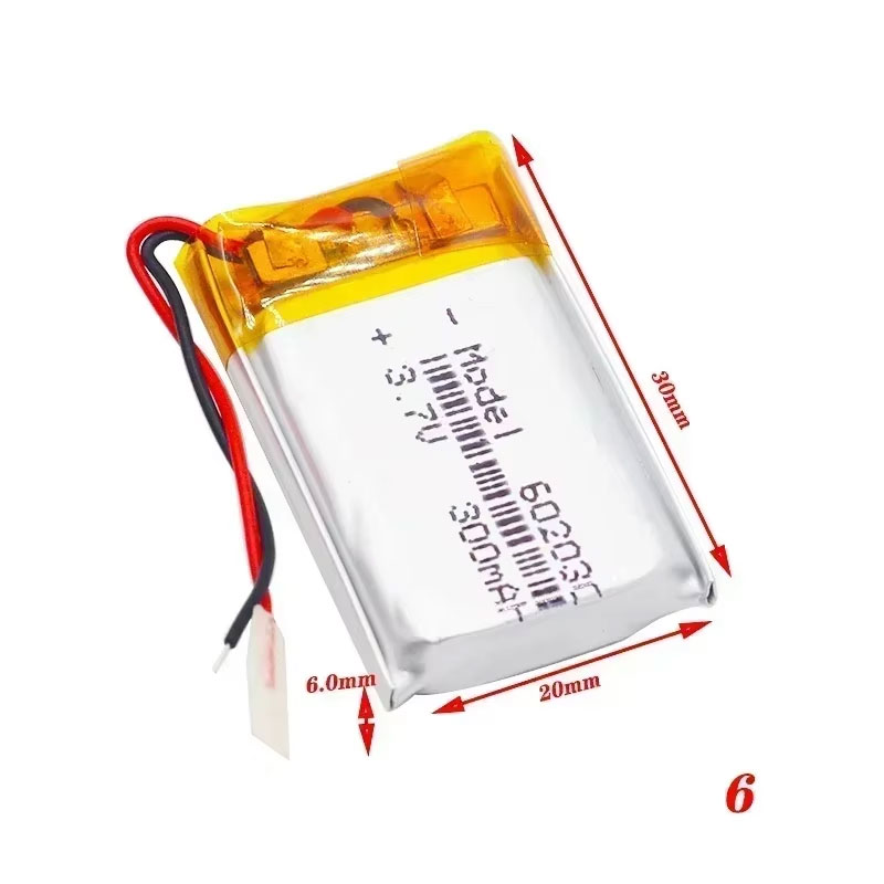 3.7V 300mAh 602030 Lithium Bat - Smart Watch recension och pris