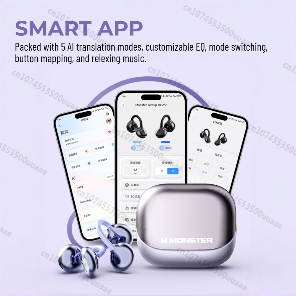 Monster AirClip AC235 Ear Clip - Wireless Charger recension och pris