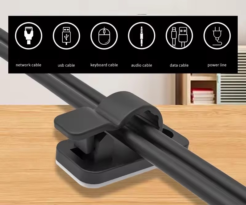 Self Adhesive Cable Clips Cord - Cable Organizer recension och pris
