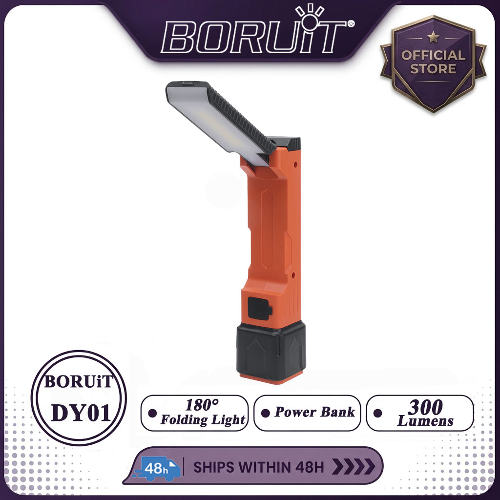 BORUiT 300LM LED Work Light Zo - Power Bank recension och pris