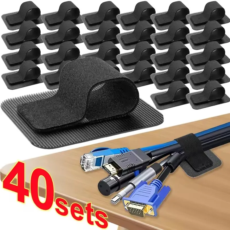 4-40 Sets Cable Management Und - Cable Organizer recension och pris