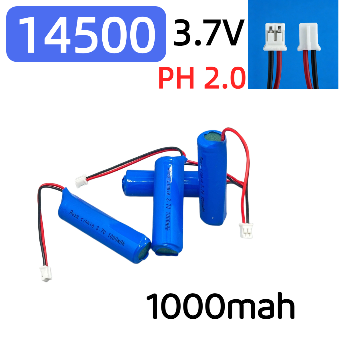 14500 1000mAh 3.7V Rechargeabl - Electronics And Gadgets Ce recension och pris