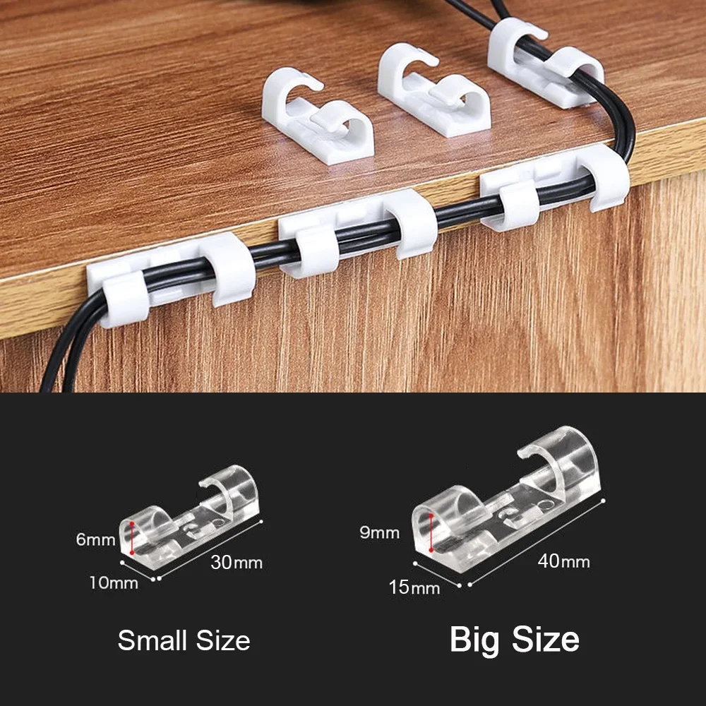Cable Clips Organizer Drop Wir - Cable Organizer recension och pris